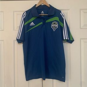 Seattle Sounders FC adidas vintage Jersey 2000s Climalite